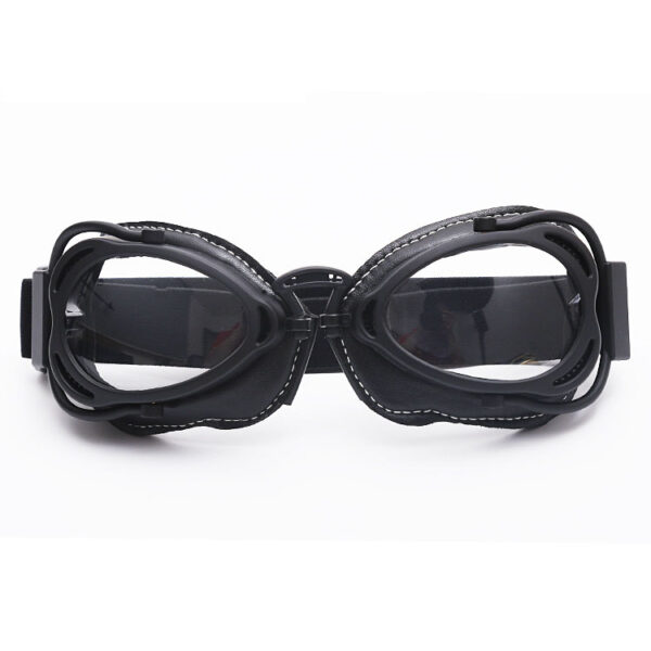 Wholesale Custom Leather Motorcycle Goggles Classic - Image 2