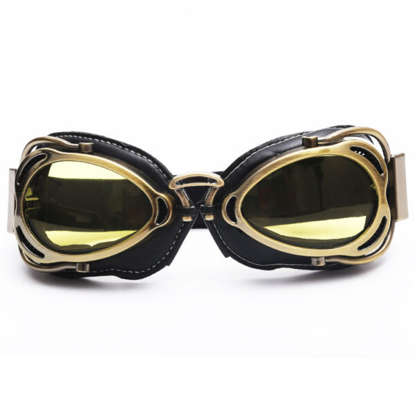 Wholesale Custom Leather Motorcycle Goggles Classic