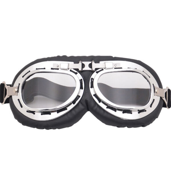 Custom motorcycle motocross harley goggles vintage - Image 2
