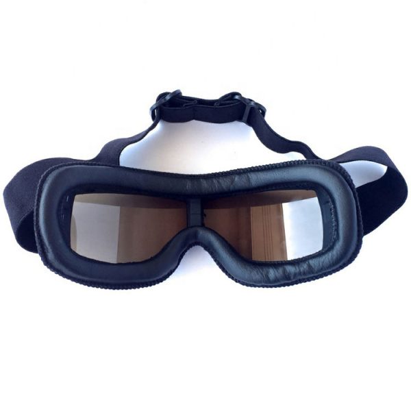 Harley goggles vintage style leather frame personality - Image 3