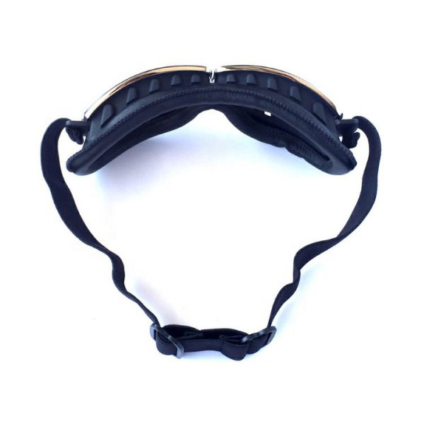 Harley goggles vintage style leather frame personality - Image 4