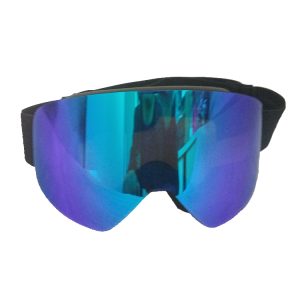 Custom anti fog cylindrical magnetic lens goggles