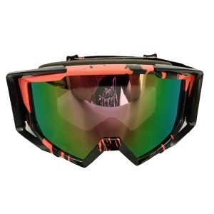 Custom water transfer frame motorcycle moto goggles