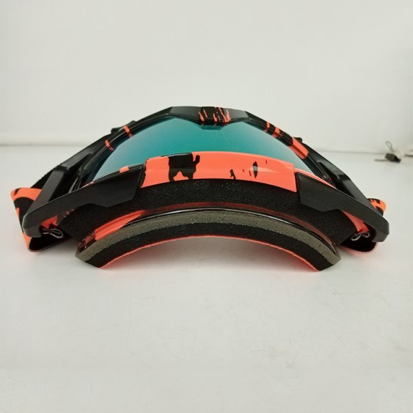 Custom water transfer frame motorcycle moto goggles