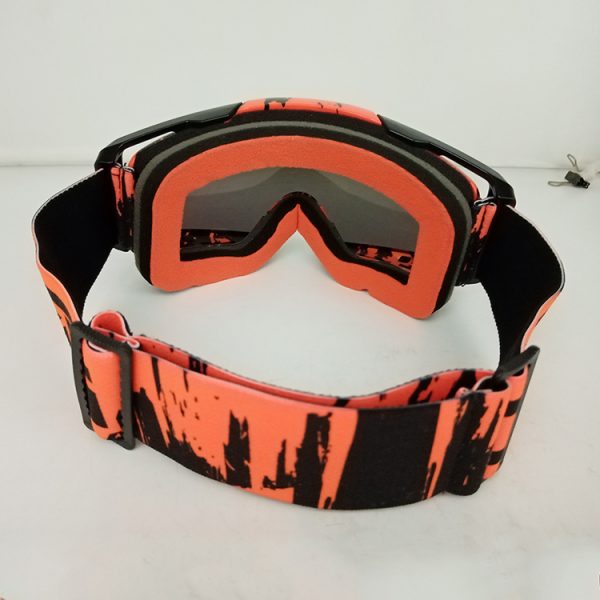 Custom water transfer frame motorcycle moto goggles