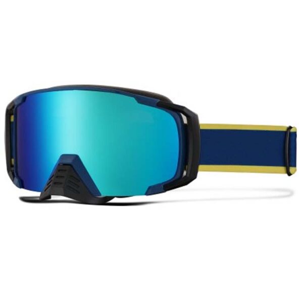 MX motorcross dirt bike racing goggles with nose guard - Image 2