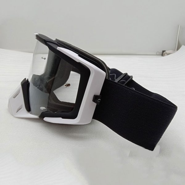 Nose guard motocross mx goggles with tear offs - Image 2