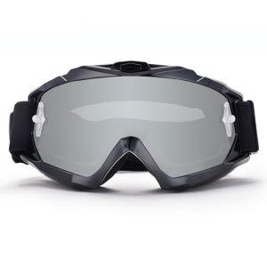 Black dirt bike goggles windproof anti fog anti Anti Scratch