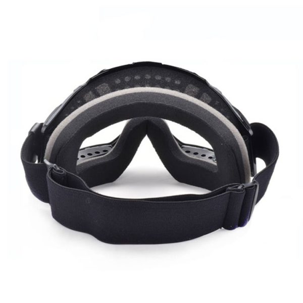Windproof anti fog anti scratch black dirt bike goggles - Image 3