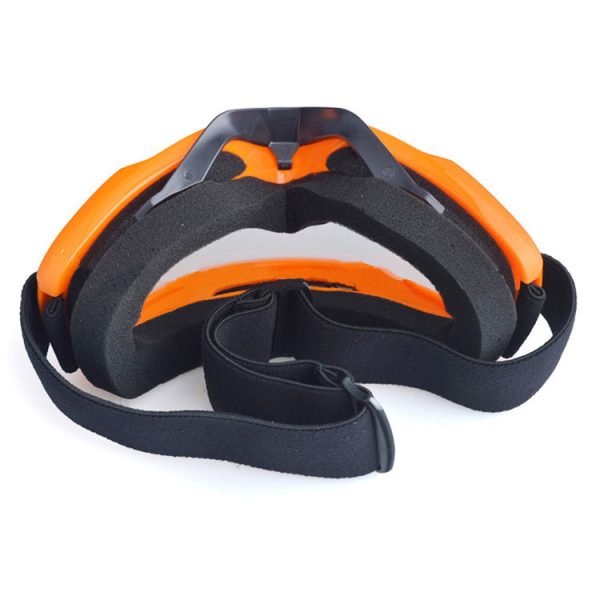 Custom motocross goggles anti fog UV400 with nose gurad