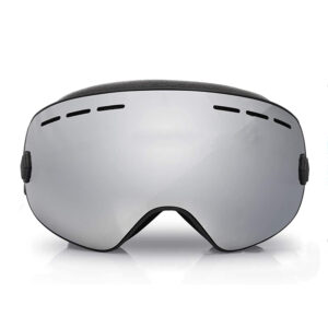 Top ski goggles anti fog uv400 scratch spherical custom