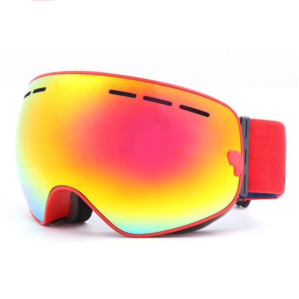 Custom ski goggles anti fog UV400 adjustable strap - Image 2