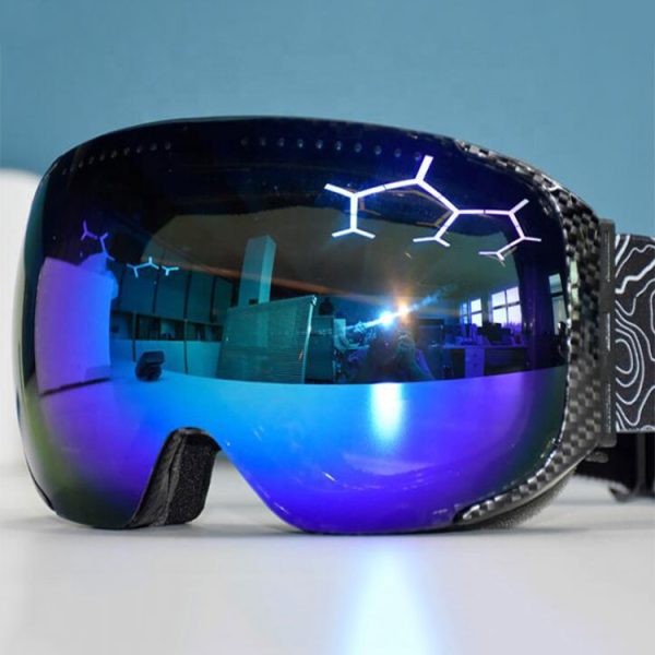 Best youth ski goggles magnetic frameless anti fog custom - Image 4