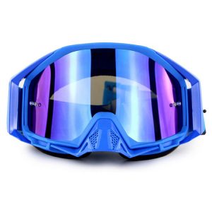Cool dirt bike goggles UV400 anti scratch anti-fog custom