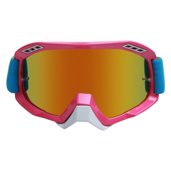 Blue motocross goggles tear off anti scratch windproof - Image 4