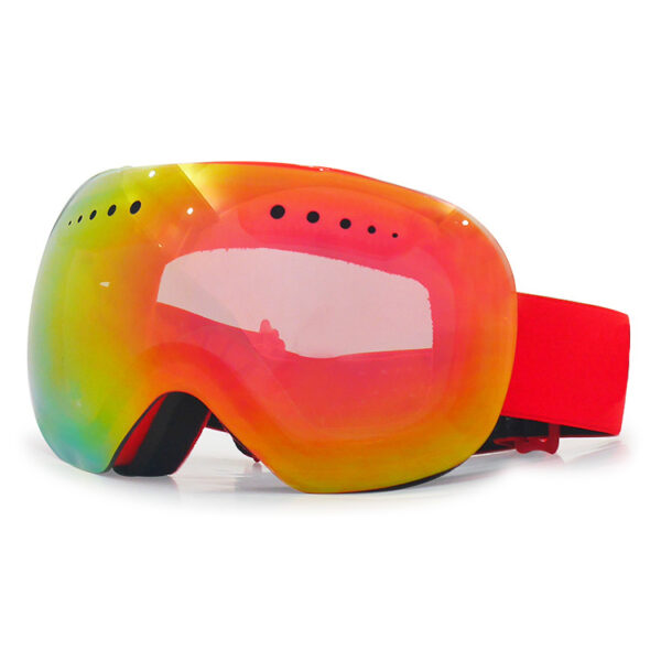 Best ski goggles for glasses anti fog UV400 custom - Image 2