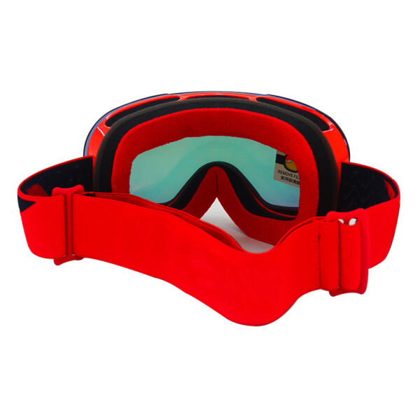 Best ski goggles for glasses anti fog UV400 custom - Image 3