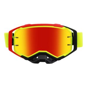 Mx goggles with nose guard custom logo strap lens