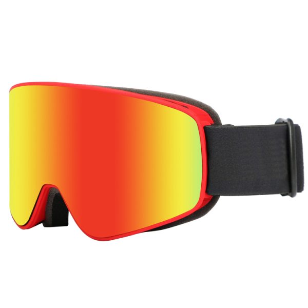 Polarized snow goggles fog proof and impact resistant UV400
