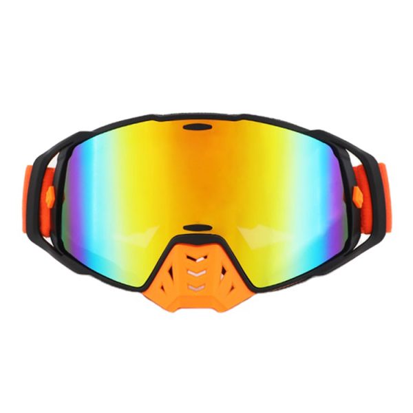 Anti fog mx goggles support switch lens tear off custom