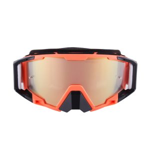 Orange motocross goggles mx racing motocross goggles