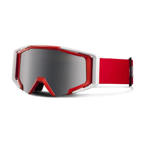 Green dirt bike goggles matchable nose protection - Image 3