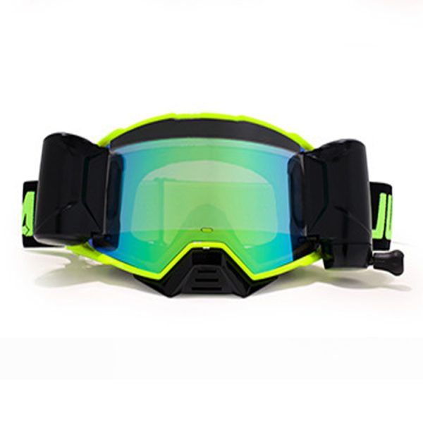 Roll off motocross goggles with nose guard - Image 3