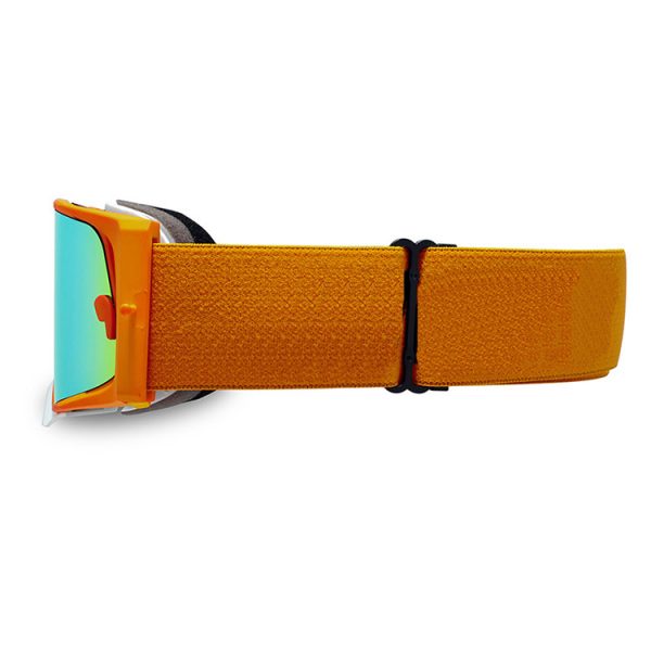 Orange mx goggles dirt bike goggles with nose guard - Image 3