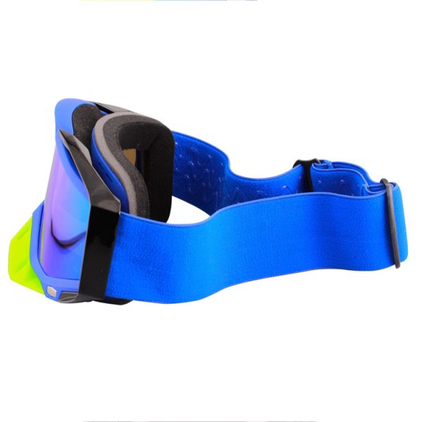 Blue mx goggles with nose guard anti-fog dust-proof - Image 3