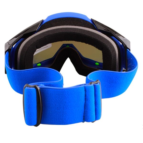 Blue mx goggles with nose guard anti-fog dust-proof - Image 4