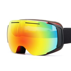 Best polarized ski goggles large spherical double anti-fog