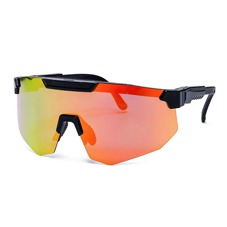 REV Z87+ Powersports Motorcycle Riding Goggles HD High Contrast UV400 Sports Wrap Sunglasses Safety Glasses