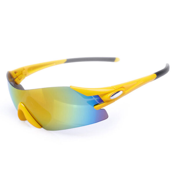 Frameless bicycle glasses mirror uv400 polarized lenses goggles - Image 2