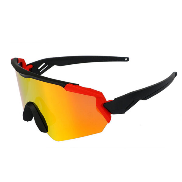 UV Protection road cycling glasses polarized interchangeable lens