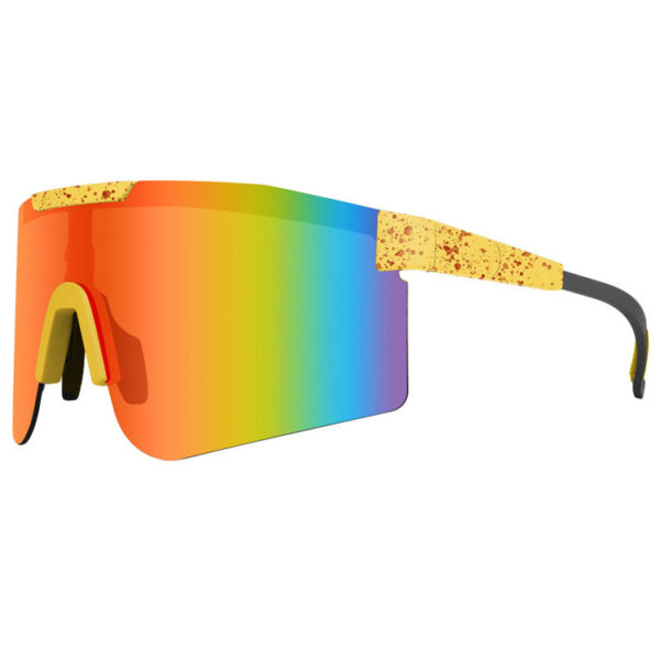 Frameless cycling sunglasses UV protection sports bicycle goggles polarizer - Image 3