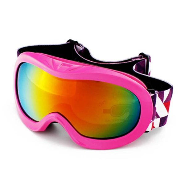 Ski goggles pink Anri-fog snow snowboard goggles - Image 2