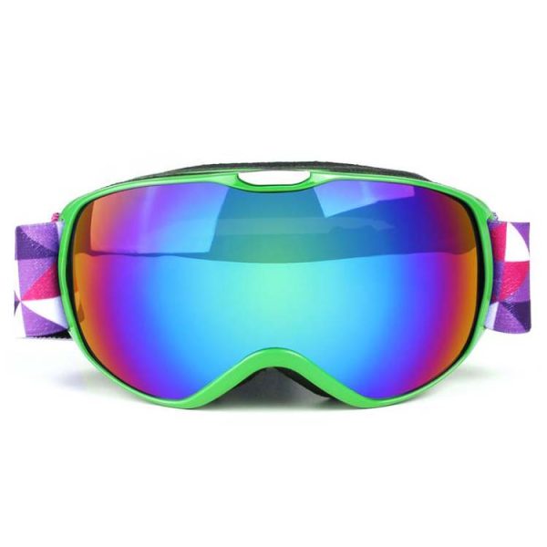 Kids photochromic ski goggles UV400 anti fog mirror coating