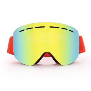 Snowboard magnetic goggles adjustable strap custom logo