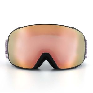 Custom snowboard goggles magnets lens elastic straps ski googles