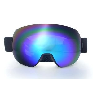 Snowboard goggles mirror lens UV400 anti fog adult