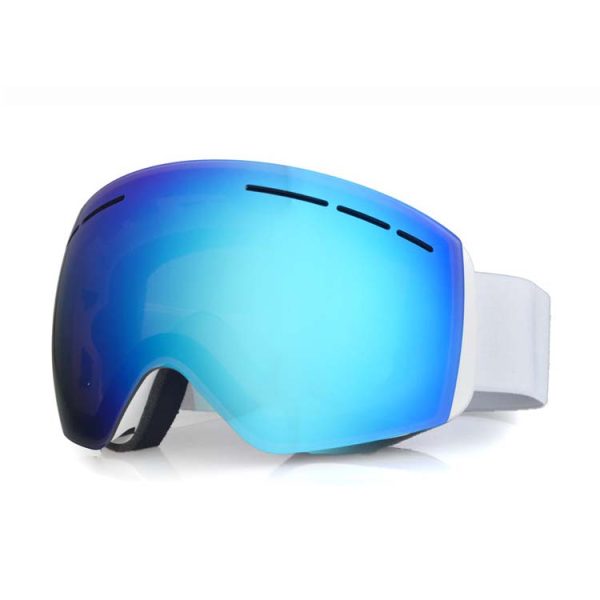 Hyperboloid ski goggles scratch resistance double lens - Image 2