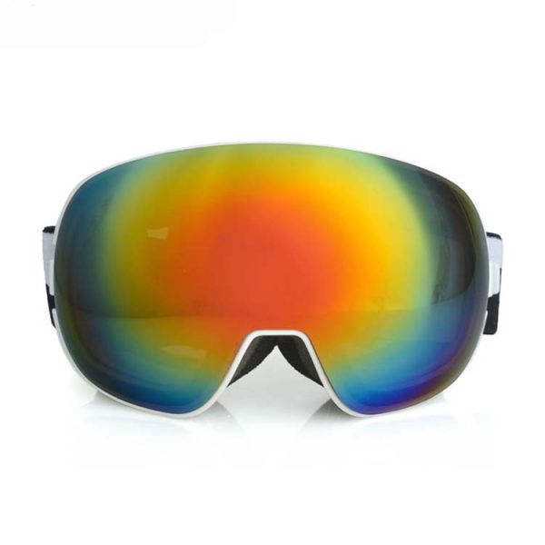 Snowboard goggles mirror lens UV400 anti fog adult