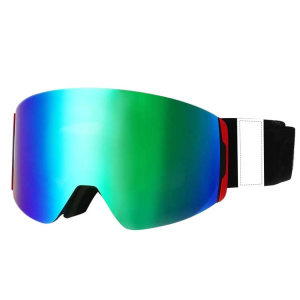 Magnetic lens goggles winter snow ski goggles custom - Image 3