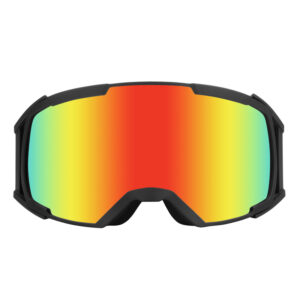 Double anti fog spherical custom mx snow ski goggles for adults