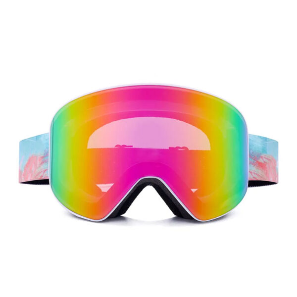 Best OTG anti-fog frameless ski goggle with UV protection