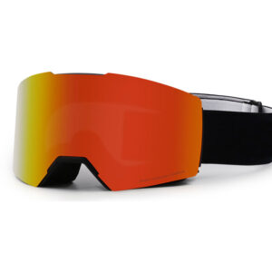 Polarized magnetic ski goggles