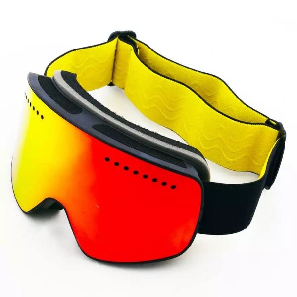 Custom anti-fog magnetic sport ski goggles snowboard - Image 2