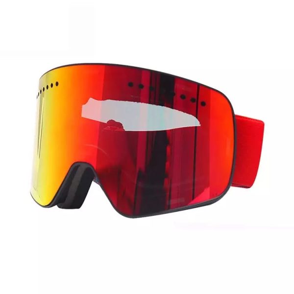 Custom anti-fog magnetic sport ski goggles snowboard - Image 4
