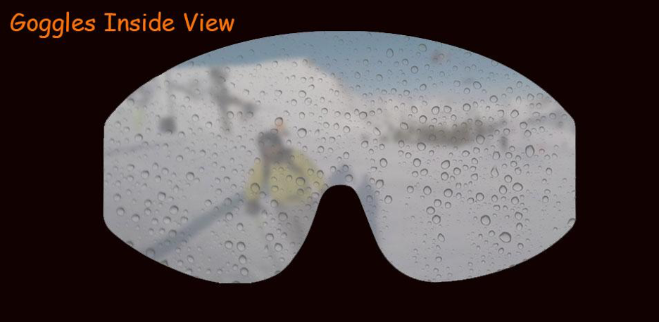 goggle inside view