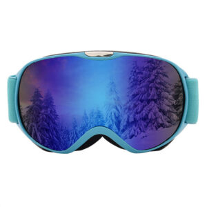 Junior ski goggles for kids spherical double-layer anti-fog
